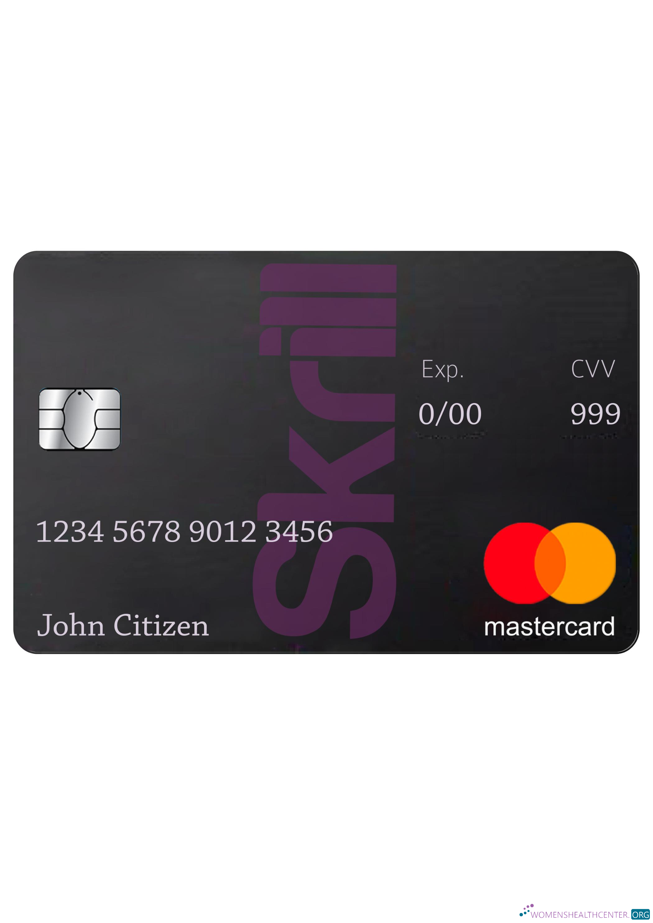 Download Skrill Mastercard Debit card template in PSD format, fully editable Photoshop template